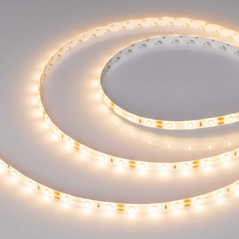 Лента светодиодная герметичная RTW-SE-A60-8mm 12V Warm3000 (4.8 W/m, IP65, 2835, 5m) (Arlight, 4.8 Вт/м, IP65)