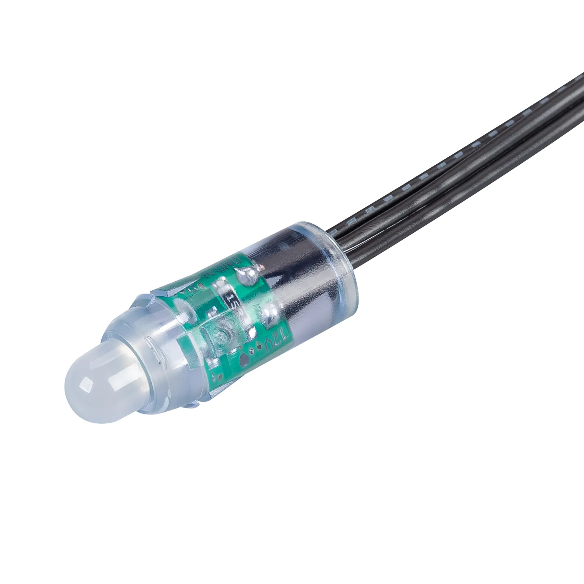 Модуль герметичный ARL-UVR-D12 12V Purple (0.3W, IP67, 90 deg) (Arlight, Пластик, 5 лет) - изображение товара