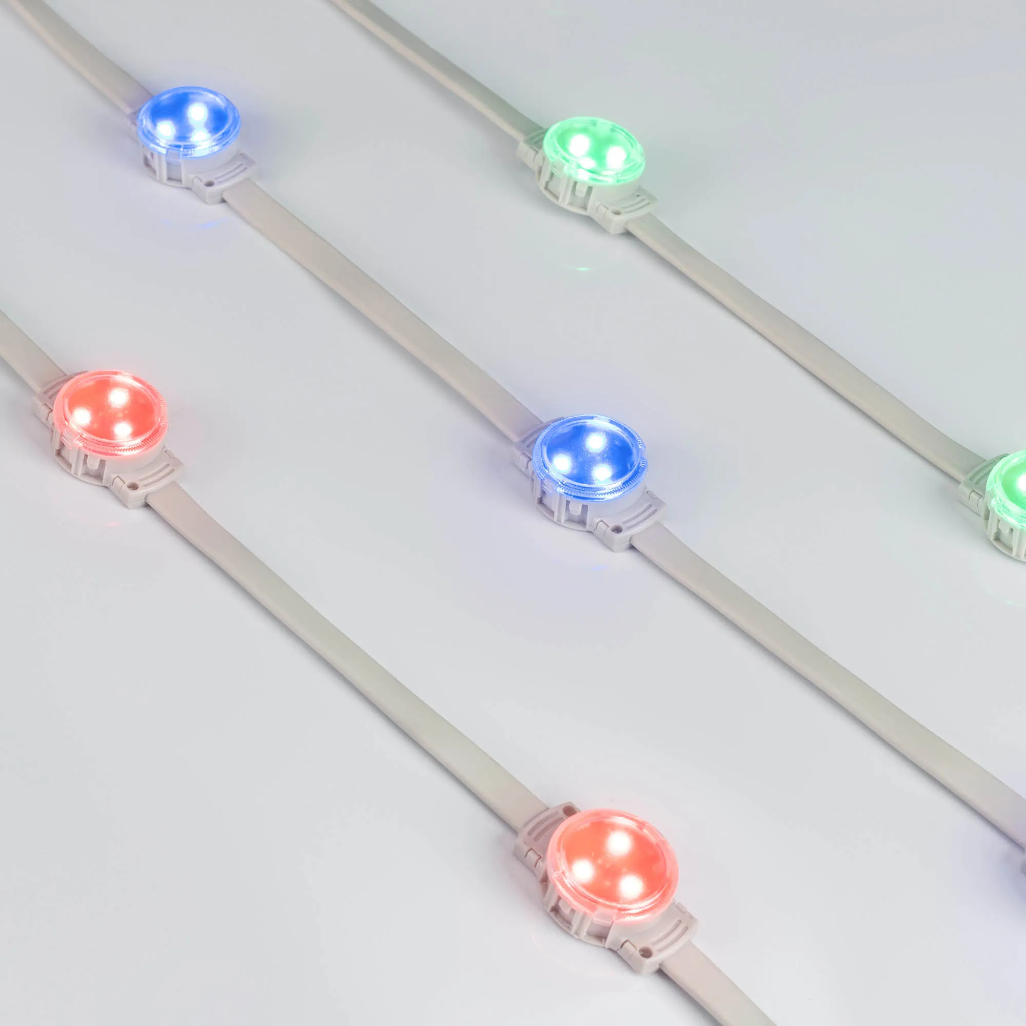 Модуль управляемый DMX-F3-D30 12V RGB (0.75W, IP68, 120 deg) (Arlight, Пластик, 3 года) - изображение товара