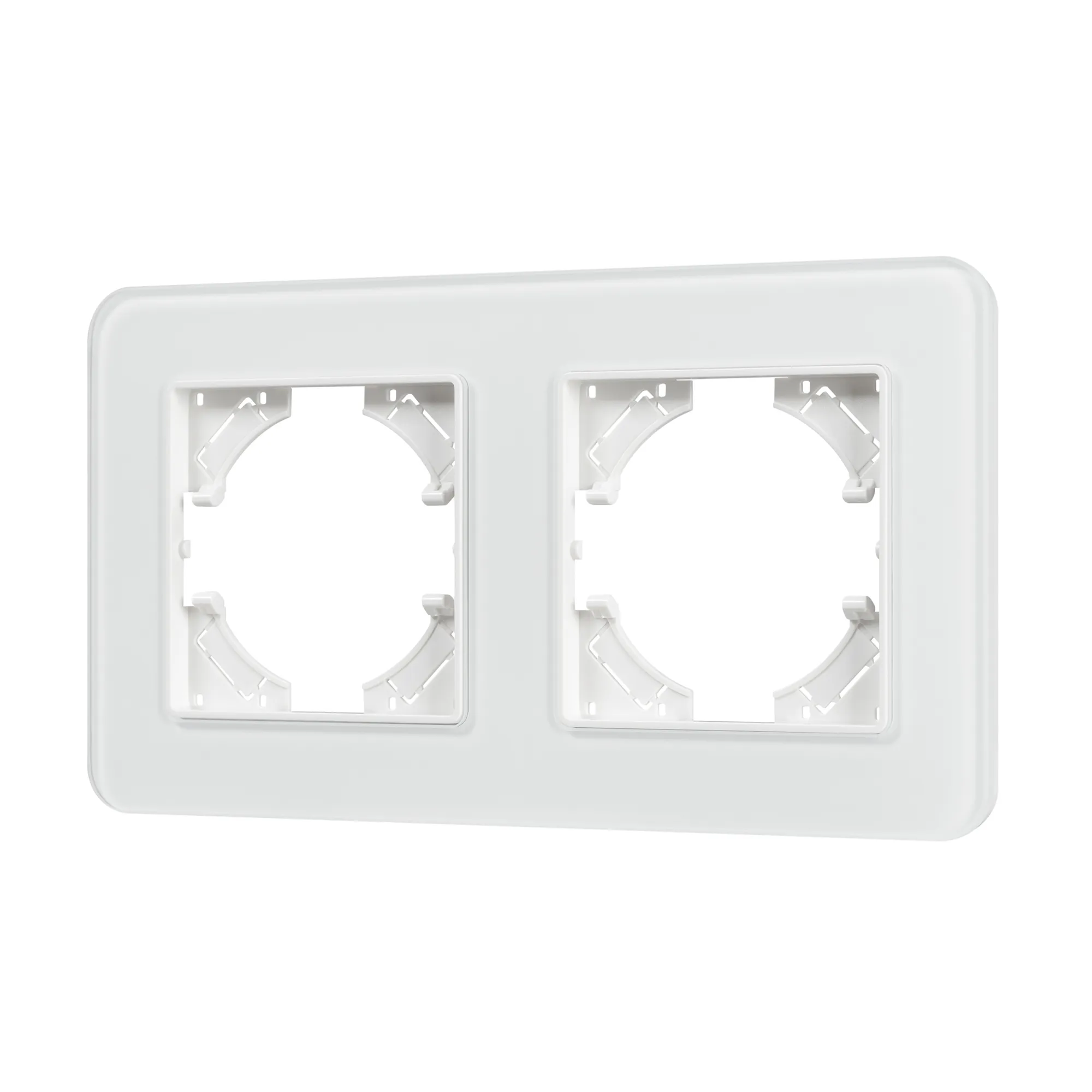 Рамка стеклянная FRM-OMALI-SFGS-2-WH (Arlight, -) - изображение товара