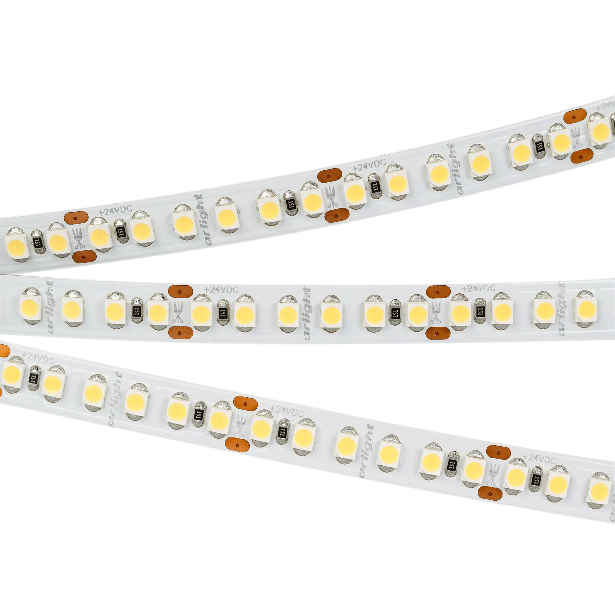 Лента светодиодная RT6-3528-180 24V Day4000 3x (900 LED) (Arlight, 14.4 Вт/м, IP20)