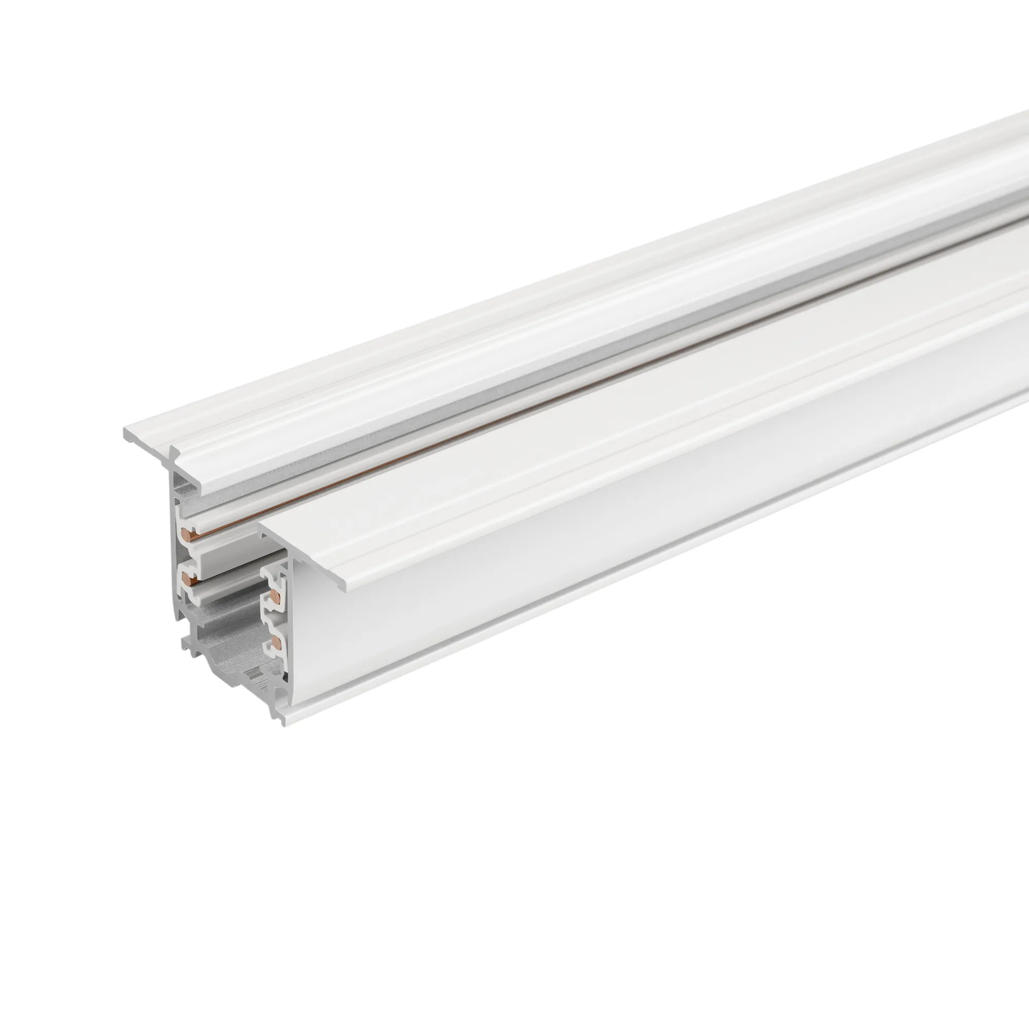 Трек встраиваемый LGD-4TR-TRACK-F-4000-WH-M (D) (Arlight, IP20 Металл, 3 года)