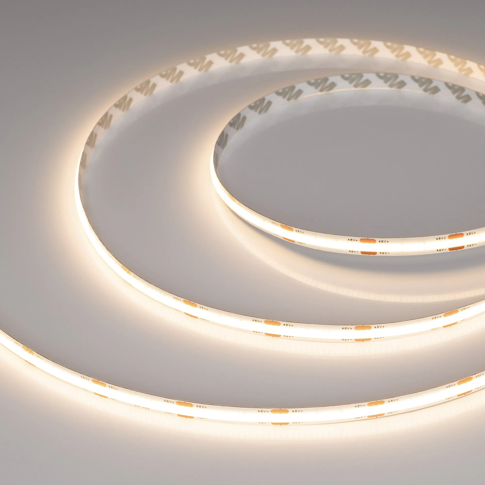 Лента светодиодная COB-X480-8mm 48V Warm3000 (10 W/m, IP20, 50m PRO REEL) (Arlight, -)
