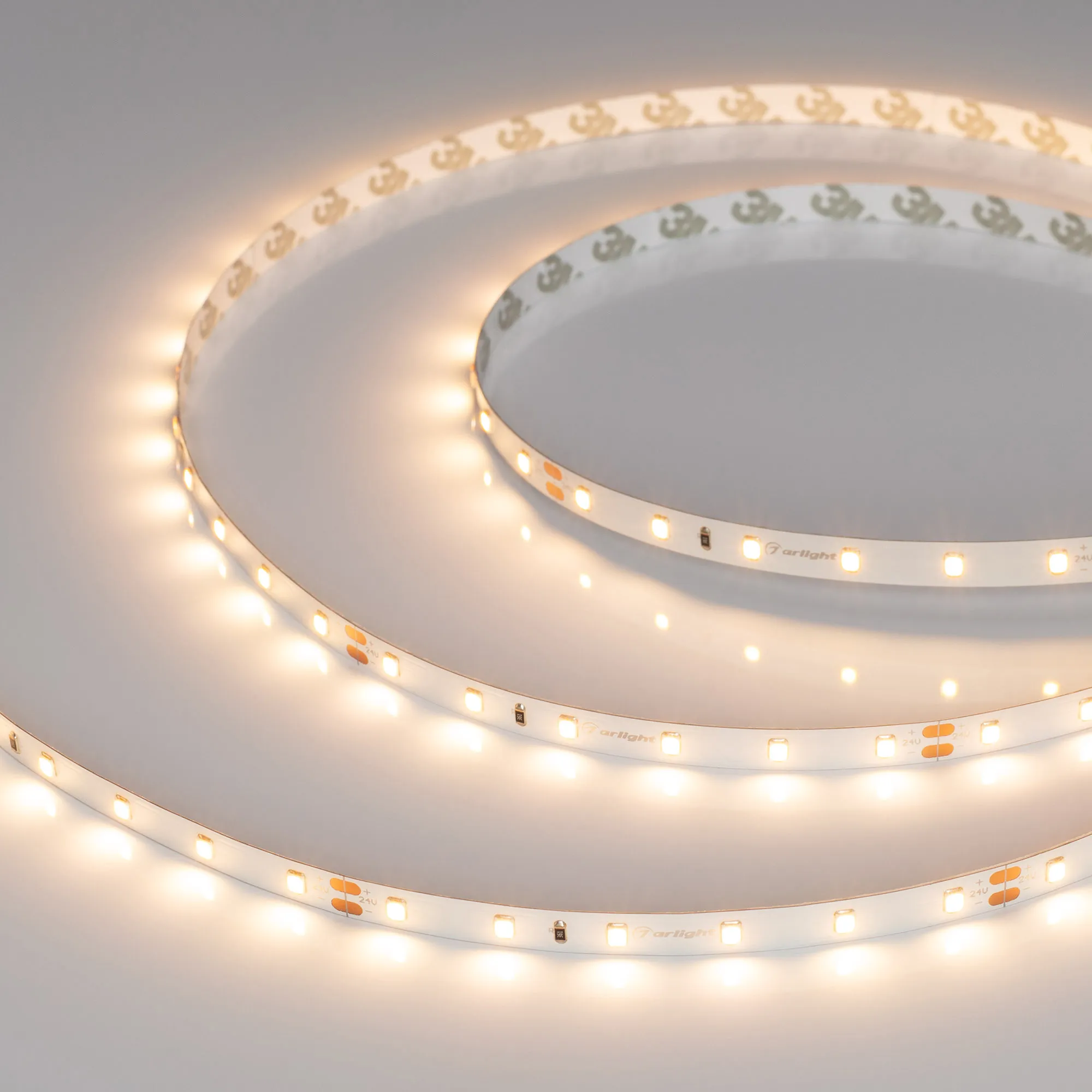 Лента светодиодная UL-A60-8mm 24V Warm2700 (4.8 W/m, IP20, 5m) (Arlight, 7 лет) - изображение товара