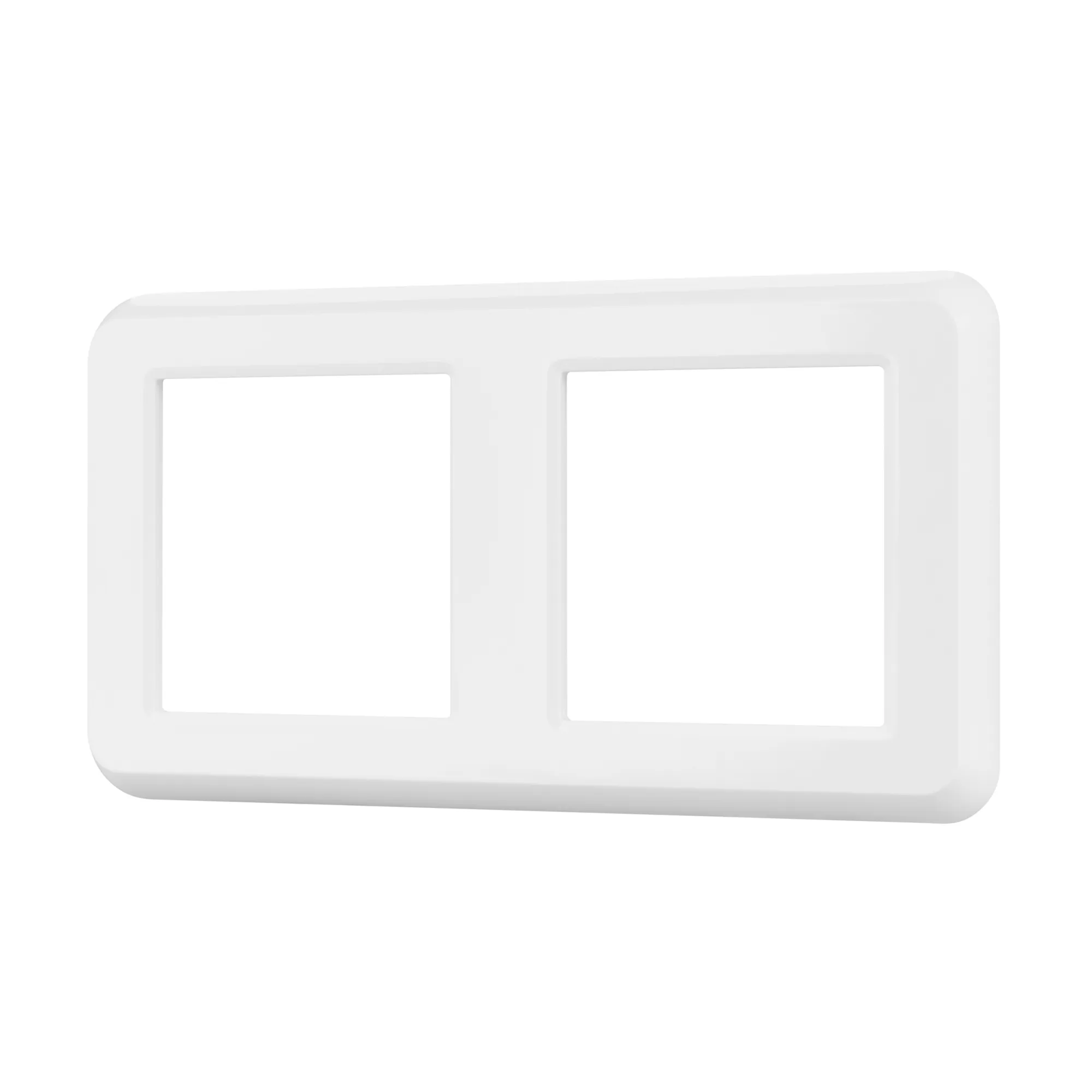 Рамка пластиковая FRM-VERSA-PL-2-WH (Arlight, -)