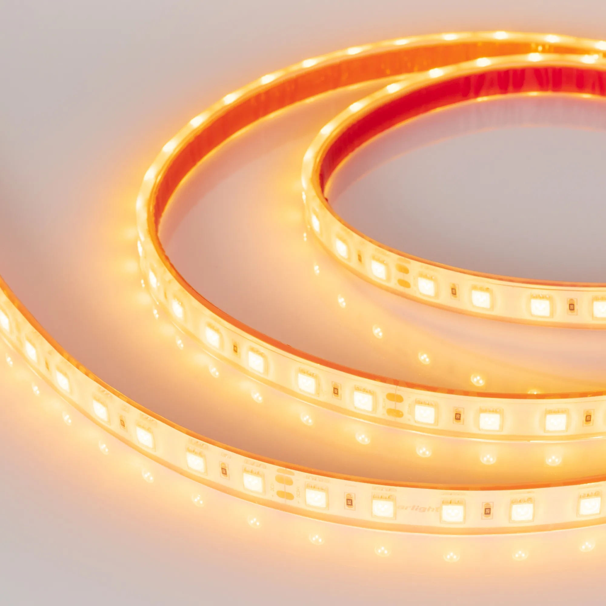 Лента светодиодная герметичная RTW-PFS-B60-13mm 24V Yellow (14.4 W/m, IP68, 5060, 5m) (Arlight, 14.4 Вт/м, IP68) - изображение товара